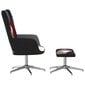 vidaXL atpūtas krēsls ar kāju balstu, stepēts dizains цена и информация | Atpūtas krēsli | 220.lv