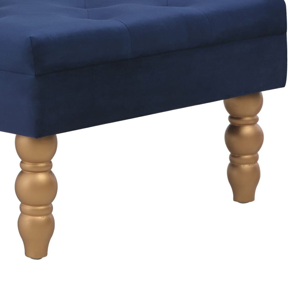 Krēsls, 60x60x36 cm, zili cena un informācija | Virtuves un ēdamistabas krēsli | 220.lv