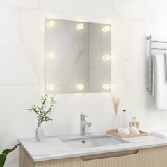 Sienas spogulis ar LED apgaismojumu cena un informācija | Spoguļi | 220.lv