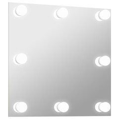 Sienas spogulis ar LED apgaismojumu цена и информация | Зеркальца | 220.lv