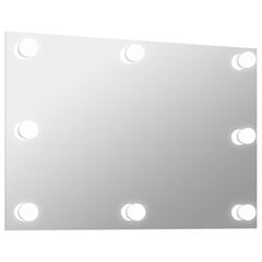 Sienas spogulis ar LED apgaismojumu cena un informācija | vidaXL Mēbeles un interjers | 220.lv
