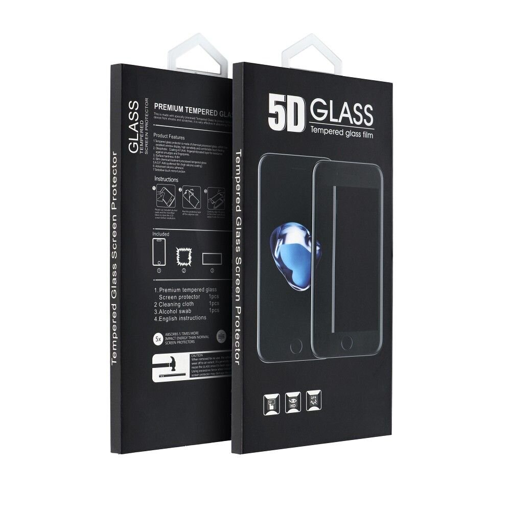 Xiaomi 11T / 11T Pro aizsargstikliņš Full Glue 5D cena un informācija | Ekrāna aizsargstikli | 220.lv