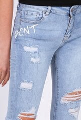 Женские джинсы Yes Pink, синего цвета цена и информация | Женские джинсы | 220.lv