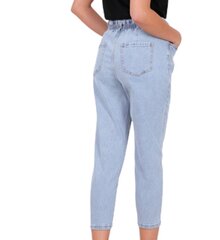Mom fit стиля женские джинсы Yes Pink, синего цвета цена и информация | Джинсы | 220.lv