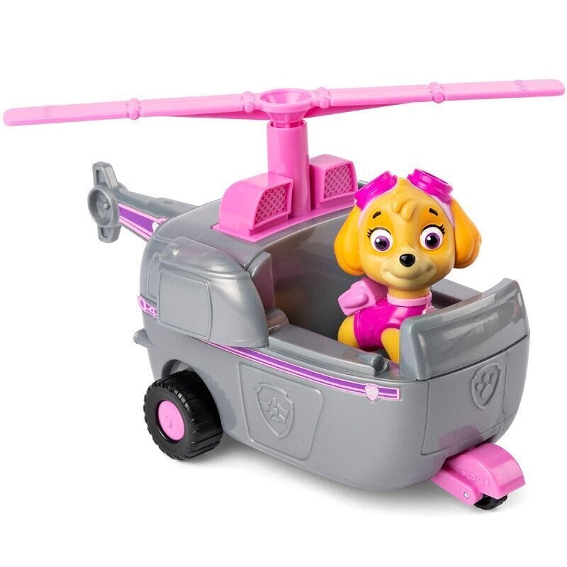 Paw Patrol SKYE Helicopter - auto ar Skye kolekcionējamu figūriņu цена и информация | Rotaļlietas zēniem | 220.lv