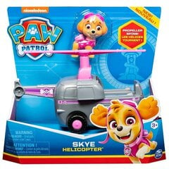 Paw Patrol SKYE Helicopter - auto ar Skye kolekcionējamu figūriņu cena un informācija | Rotaļlietas zēniem | 220.lv