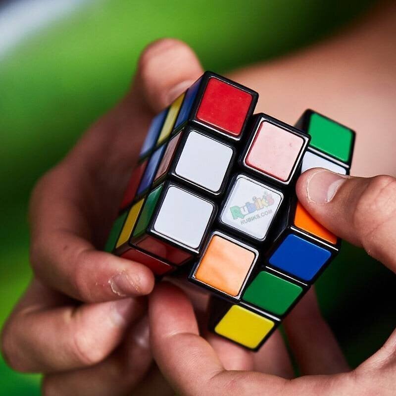 Rubika kubs Rubik's Cube 3x3 Original Rubiks Classic + atslēgu piekariņš cube keychain cena un informācija | Attīstošās rotaļlietas | 220.lv