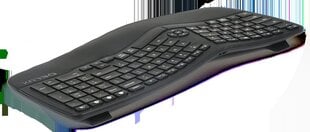 Bezvadu Delux GM902 tastatūra, melna cena un informācija | Klaviatūras | 220.lv