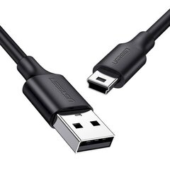 USB-кабель Mini USB UGREEN US132, 0.5 м (черный) цена и информация | Кабели для телефонов | 220.lv