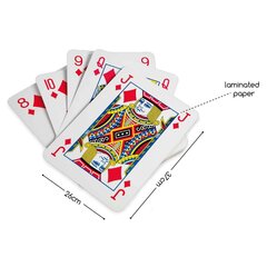 Spēle Giant Card Game cena un informācija | Attīstošās rotaļlietas | 220.lv