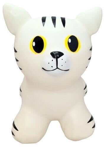 Lēkāšanas rotaļlieta bērnuiem+pumpis JUMPY White Cat cena un informācija | Rotaļlietas zīdaiņiem | 220.lv