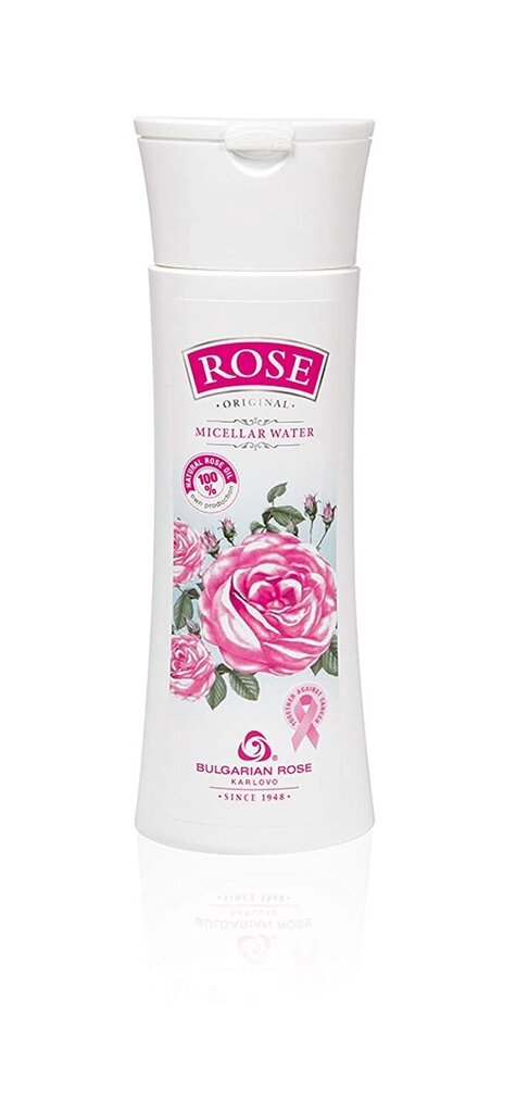 Micelārais ūdens Rose Original ar 100% dabīgo rožu eļļu & rožūdeni, 150 ml cena un informācija | Sejas ādas kopšana | 220.lv