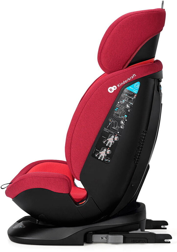 Autokrēsliņš Kinderkraft Xpedition, 0-36 kg ISOFIX, red цена и информация | Autokrēsliņi | 220.lv