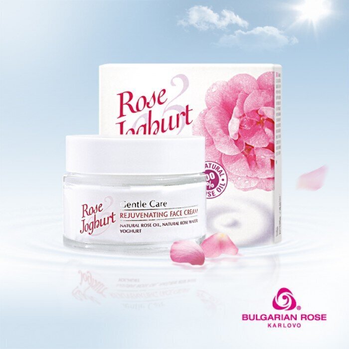 Atjaunojošs sejas krēms Rose Joghurt ar 100% dabīgo rožu eļļu & jogurta ekstraktu, 50 ml цена и информация | Sejas krēmi | 220.lv