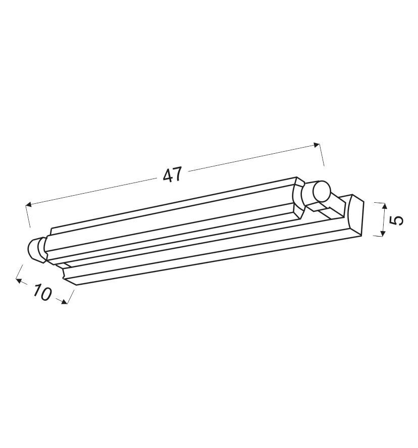 Candellux sienas lampa Quasar цена и информация | Sienas lampas | 220.lv