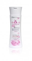 Очищающее молочко Rose Berry Nature с натуральным розовым маслом и экстрактом ягод годжи, 150 мл цена и информация | Средства для очищения лица | 220.lv