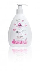 Šķidrās ziepes Rose Berry Nature ar 100% dabīgo rožu eļļu & godži ogu ekstraktu, 290 ml cena un informācija | Ziepes | 220.lv