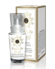 Serums sejai Lady's Joy Luxury ar bioloģiski tīru rožu eļļu & melno pērļu ekstraktu, 30 ml cena un informācija | Serumi sejai, eļļas | 220.lv