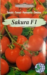 Tomāti Sakura F1 cena un informācija | Dārzeņu, ogu sēklas | 220.lv