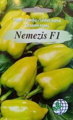 Paprika Nemezis F1, 2 gb cena un informācija | Dārzeņu, ogu sēklas | 220.lv