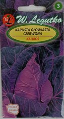Galviņkāposti sarkanie konusveida Kalibos, 2 gb cena un informācija | Dārzeņu, ogu sēklas | 220.lv