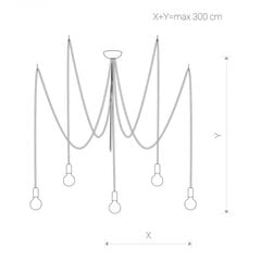 Nowodvorski Lighting подвесной светильник 6788 цена и информация | Настенный/подвесной светильник Eye Spot 11 BL, чёрный | 220.lv