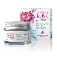 Регенерирующий крем для лица Rose Signature SPA со 100% натуральным розовым маслом & экстрактом черной икры, 50 мл цена и информация | Кремы для лица | 220.lv