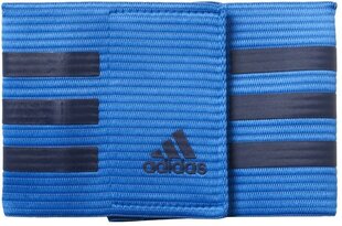 Спортивный браслет Adidas FB Capt Armband CF1052 Синий цена и информация | Футбольная форма и другие товары | 220.lv