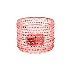 Подсвечник Iittala Kastehelmi salmon pink, 64 мм цена и информация | Подсвечники, свечи | 220.lv