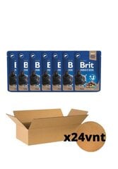 Консервы для стерилизованных кошек Brit Premium Liver for Sterilised, 24x100 г цена и информация | Brit Premium Товары для животных | 220.lv