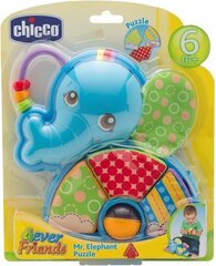 Chicco Puzzle Слоник цена и информация | Развивающие игрушки | 220.lv