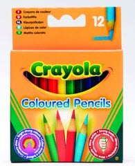 Crayola 12 zīmuļi цена и информация | Принадлежности для рисования, лепки | 220.lv