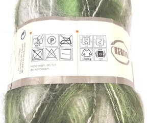 Adīšanas dzija YarnArt CRAZY MOHAIR 100g, krāsa 2040-98 cena un informācija | Adīšana | 220.lv