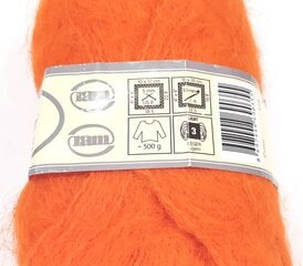 Adīšanas dzija YarnArt MOHAIR CLASSIC 100g, krāsa oranža cena un informācija | Adīšana | 220.lv