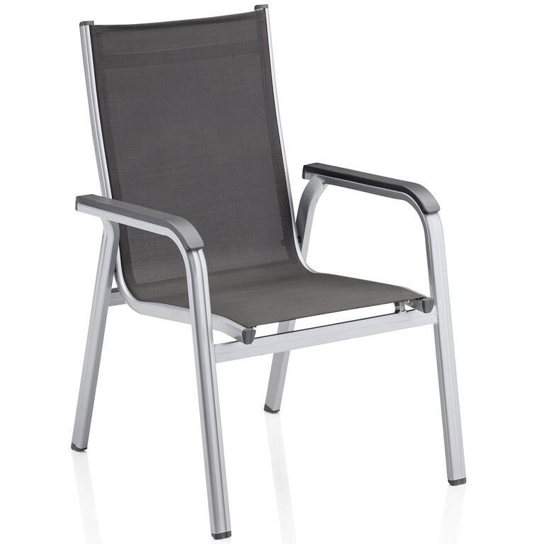 Āra krēsls Kettler Basic Plus, pelēks cena un informācija | Dārza krēsli | 220.lv