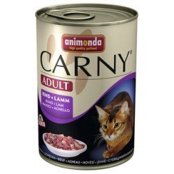 Konservi Carny adult ar liellopu un jēra gaļu 0,4 kg цена и информация | Konservi kaķiem | 220.lv