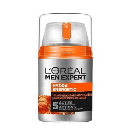 Mitrinošs krēms L'Oreal Make Up Men Expert (50 ml) cena un informācija | Sejas krēmi | 220.lv