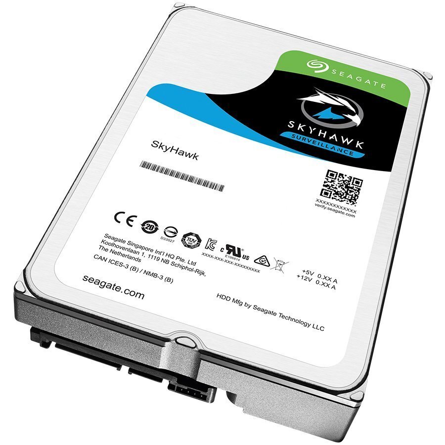 Seagate HDD Desktop SkyHawk Guardian Surveillance (3.5"/4TB/SATA 6Gb/s/rpm 5900) цена и информация | Iekšējie cietie diski (HDD, SSD, Hybrid) | 220.lv