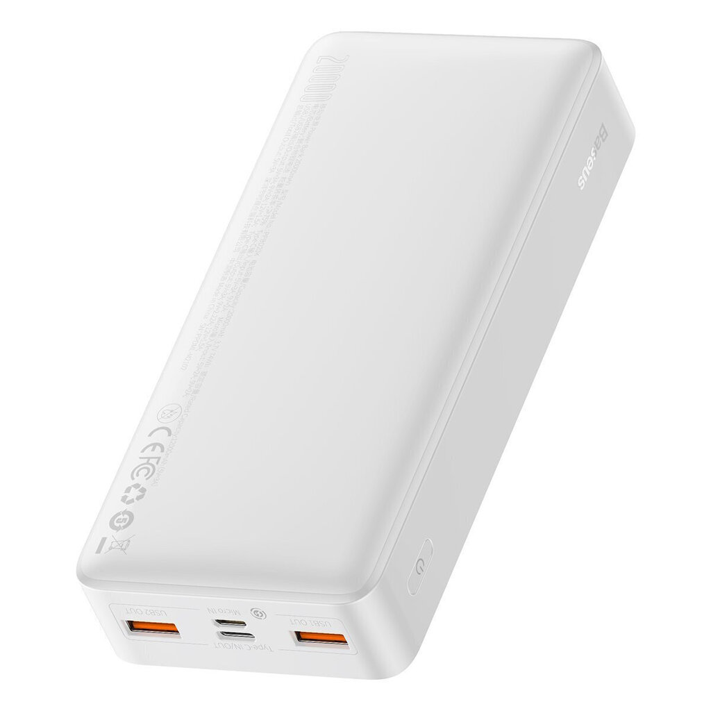 Baseus Bipow 20000 mAh cena un informācija | Lādētāji-akumulatori (Power bank) | 220.lv