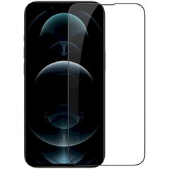 Aizsargājošs stikls Nillkin CP+PRO Ultra Thin Full Coverage Tempered Glass with Frame 0,2 mm 9H, piemērots iPhone 13 Pro Max cena un informācija | Ekrāna aizsargstikli | 220.lv