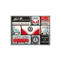 Серия магнитов VW Meet the Classics, 9 шт. цена и информация | Канцелярия | 220.lv