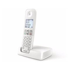 Philips D2501W, balts cena un informācija | Stacionārie telefoni | 220.lv