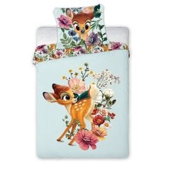 Bērnu gultasveļas komplekts Disney Bambi 100x135, 2 daļas цена и информация | Детское постельное бельё | 220.lv