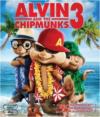 Blu-ray фильм "Элвин и бурундуки 3" (2011) цена и информация | Виниловые пластинки, CD, DVD | 220.lv