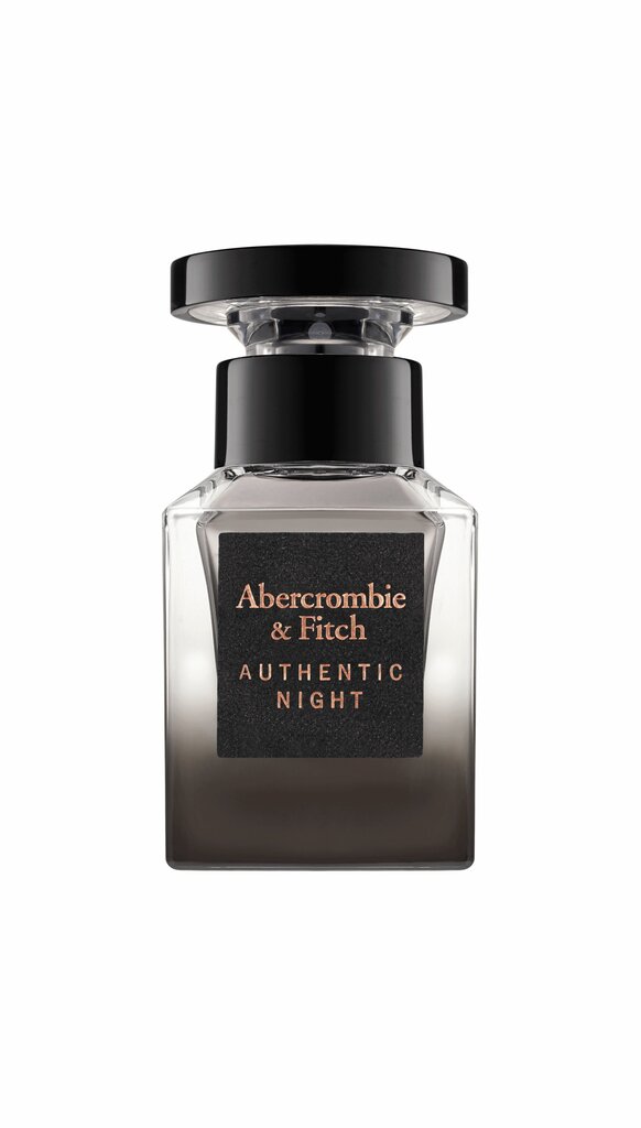 Tualetes ūdens vīrietim Abercrombie & Fitch Authentic Night Man EDT 30 ML cena un informācija | Vīriešu smaržas | 220.lv