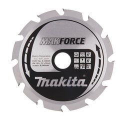 B-08224 TCT Пильный диск MAKFORCE 190X2X30мм 20 ° T12 Makita цена и информация | Механические инструменты | 220.lv