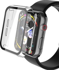 Защитное стекло дисплея 360 degree cover для Apple Watch, 40мм, прозрачное цена и информация | Аксессуары для смарт-часов и браслетов | 220.lv