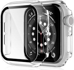 Защитное стекло 360 degree cover для Apple Watch 44 мм, прозрачный цена и информация | Аксессуары для смарт-часов и браслетов | 220.lv