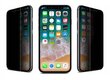 LCD aizsargstikls Full Privacy Apple iPhone 12 Pro Max melns cena un informācija | Ekrāna aizsargstikli | 220.lv