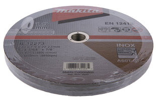 Griezripa 230x1,9mm Inox/tērauds Makita B-12273 cena un informācija | Rokas instrumenti | 220.lv